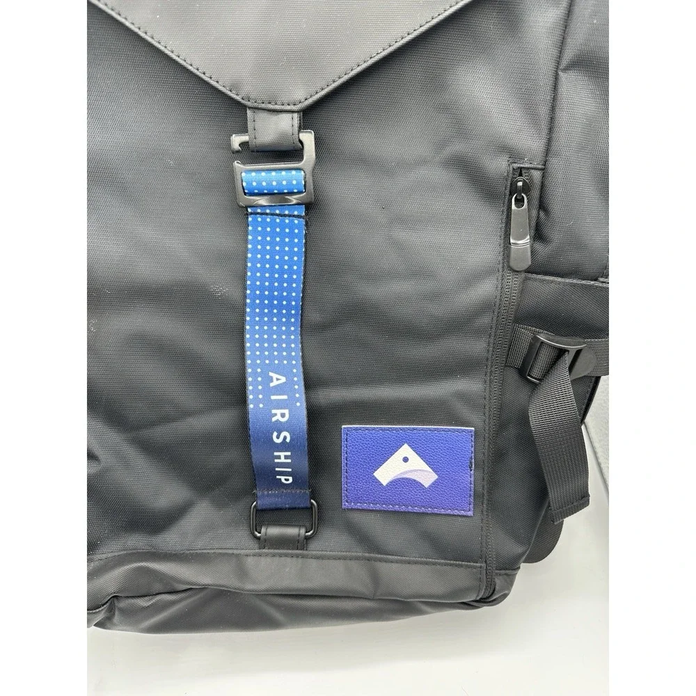 OrigAudio Airship Backpack Black Laptop Bag‎ Modern Travel Tech Pack New